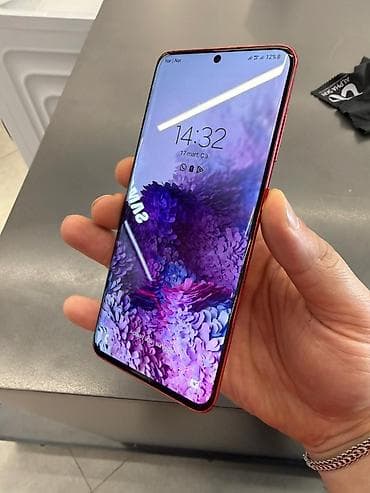 6 s plus: Samsung Galaxy S20, 128 GB, rəng - Qırmızı, Simsiz şarj — 3