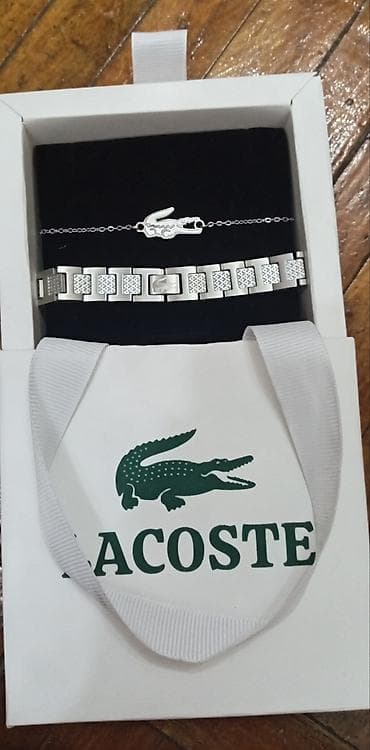 Lacoste qolbaq dəsti - Brend: Lacoste - Tərkib: 2 ədəd qolbaq - — 2