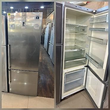 ipohone 1: İşlənmiş 2 qapılı Bosch Soyuducu Satılır, rəng - Gümüşü — 1