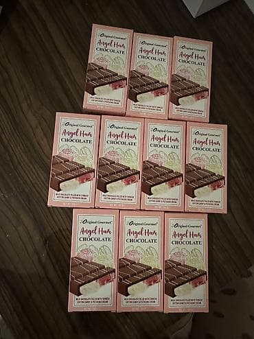 Ət və dəniz məhsulları: 🍫 Qatardan Original Angel Hair Şokolad – Pistachio & Pişmaniyə — 3