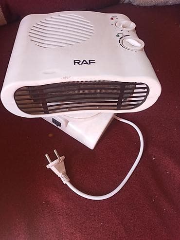 panel radiator: RAF elektrikli fan qızdırıcı - Stolüstü/portativ dizayn, şəbəkə ilə — 2