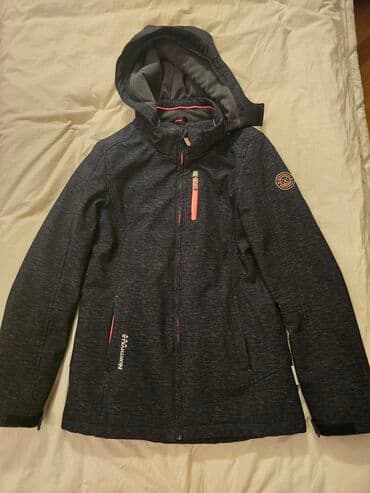 north: Northville qadın softshell gödəkçə - Rəng: tünd boz (melanj effektli) — 1