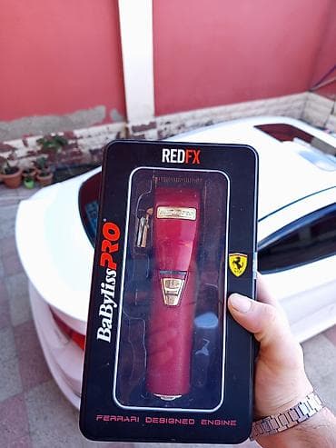 silver et ceken: Babyliss PRO REDFX saç və saqqal üçün peşəkar maşın dəsti — 3