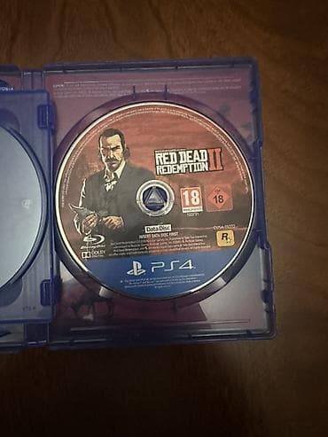 rdr 2 disk: PS4 oyun diski: Red Dead Redemption II (Rockstar Games) - Region: PS4 — 3