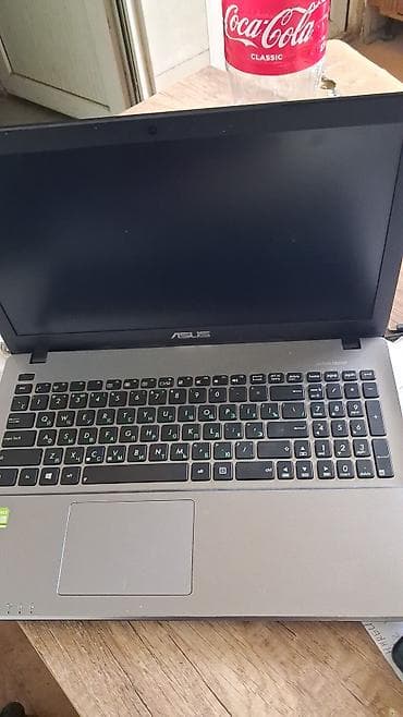 hp notebook: ASUS X550L noutbuku - Model: ASUS X550L (etiketdə qeyd olunub) - — 2