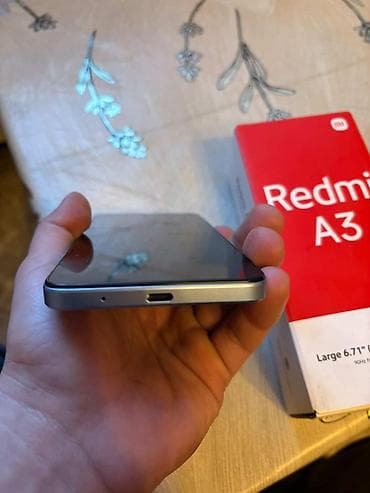 red magic 6s pro: Redmi A3, 128 GB, rəng - Gümüşü — 4