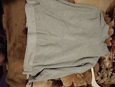 Usaqlar ucun boz rengli evde geymeye sweet