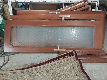 Şüşəli interyer qapıları və dekorativ detallar dəsti - Material