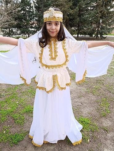 Uşaq ayaqqabıları: Əlaqə 050-781-41-78 Uşaq üçün milli rəqs kostyumu dəsti - Model: qız — 4