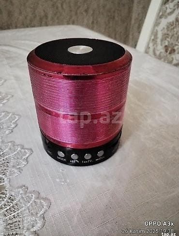 iphone xs kreditle: Kolonka, Növ - Portativ, rəng - Qırmızı — 2