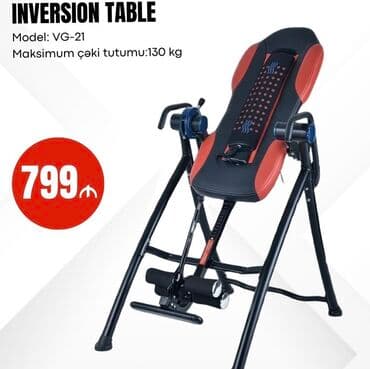 cadır ev: Inversion Table – Ev və fitnes zalları üçün çevrilmə trenajoru Mövcud — 4