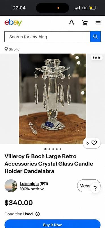 sam qabi: Məhsul: Villeroy & Boch “Retro Accessories” şamdan (model — 2