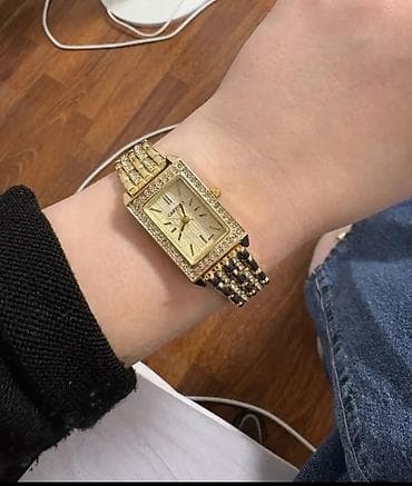 Qol saatları və aksesuarlar: Yeni, Qol saatı, Quartz, rəng - Qızılı — 5