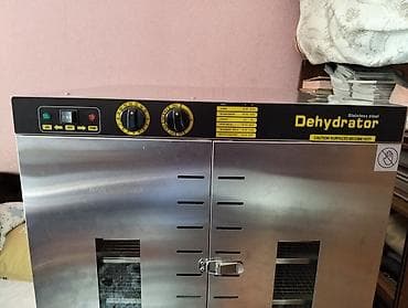Popkorn aparatları: Sənaye tipli paslanmayan poladdan meyvə-tərəvəz quruducu (Dehydrator) — 1