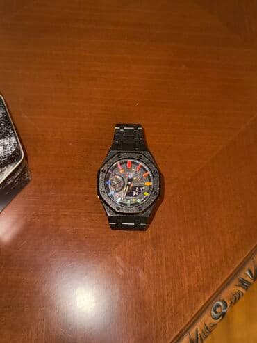 omega qol saatı: İşlənmiş, Qol saatı, Audermars Piguet, rəng - Qara — 2