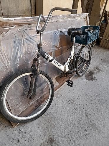 mini velosiped: İşlənmiş Şəhər velosipedi Start, 24", sürətlərin sayı: 1, Ünvandan götürmə — 3