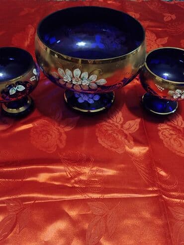 вазы для цветов чехия богемия: Набор ваз, Богемское стекло — 2