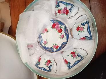 serviz qablar: Çay dəsti, Keramika — 3