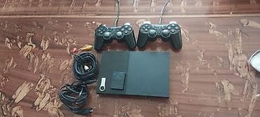 plesteşın 2: Se) Paketə daxildir: - PS2 Slim konsolu - 2 ədəd simli DualShock 2 — 3