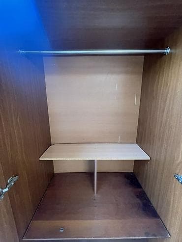 lovhe: İşlənmiş, 2 qapılı, Qəhvəyi, Açılan, Düz dolab — 5