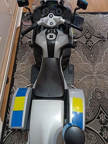 kinder stranger things: Uşaq üçün elektrikli polis motosikleti – BMW R1200 RT dizaynı az — 6
