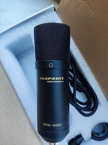 mikrafon kalonka: Marantz Professional MPM-1000U USB studiya mikrofonu - USB bağlantılı — 1
