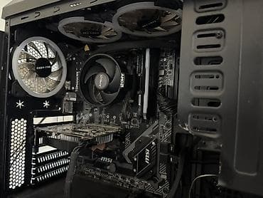 hdd disk: Ryzen 5 3600X Gaming Case Komponentlər: - Ana plata: MSI Tomahawk MAX — 1