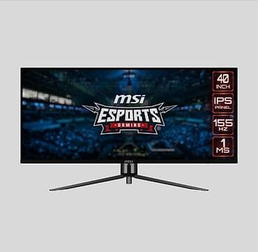 komputer manitor: ⚡ MSI MAG401QR – 40” UWQHD Ultrawide Gaming Monitor, 155Hz, IPS — 1