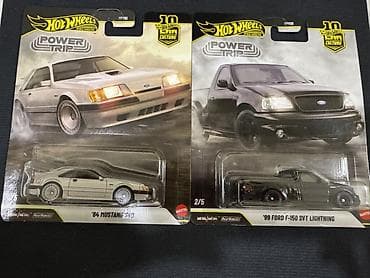 Hot Wheels Premium – - ’84 Mustang SVO - ’99 Ford F-150 SVT