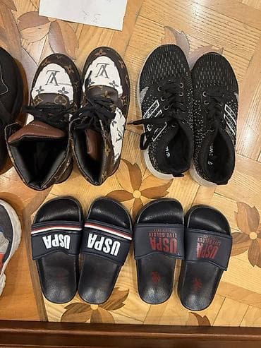 Donlar: Rəng - Qara Krossovkalar, Ölçü: 32, Uniseks — 7