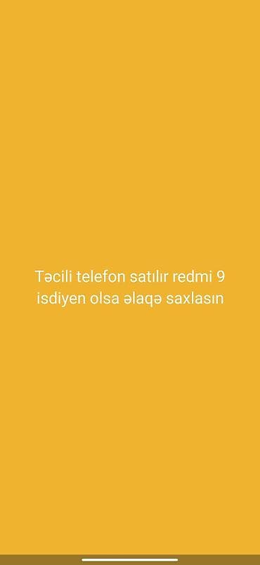 Xiaomi Redmi 9 satılır Model: Redmi 9 - 6.53" Full HD+ ekran -