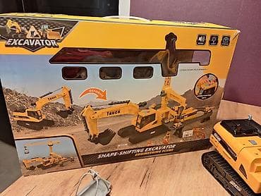 Uşaq arabaları: Oyuncaq ekskavator — 3