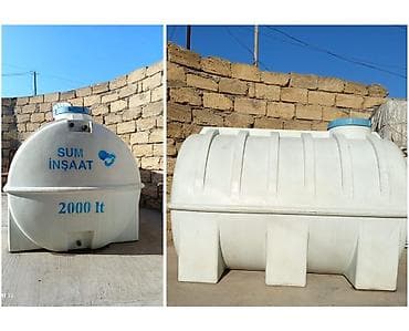 plastik: Bak, Plastik, 2000 l l, İşlənmiş, Ünvandan götürmə — 1