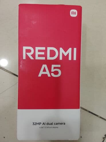 TV və video: Redmi A5, 128 GB, rəng - Qara — 1