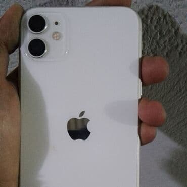 IPhone 11, 128 GB, Ağ, Face ID