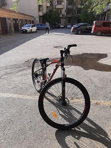 TOBA dağ velosipedi - Çərçivə: yüngül alyuminiy, idman geometriyası - — 2