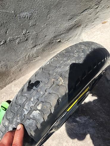 ehtiyyat teker: Bridgestone ehtiyat (temporary) təkər və polad disk komplekti - — 2