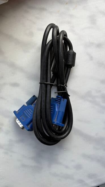 кабель hdmi vga: "VGA" kabeli VGA kabel. Demək olar istifadə olunmayıb. İşləkdir — 1