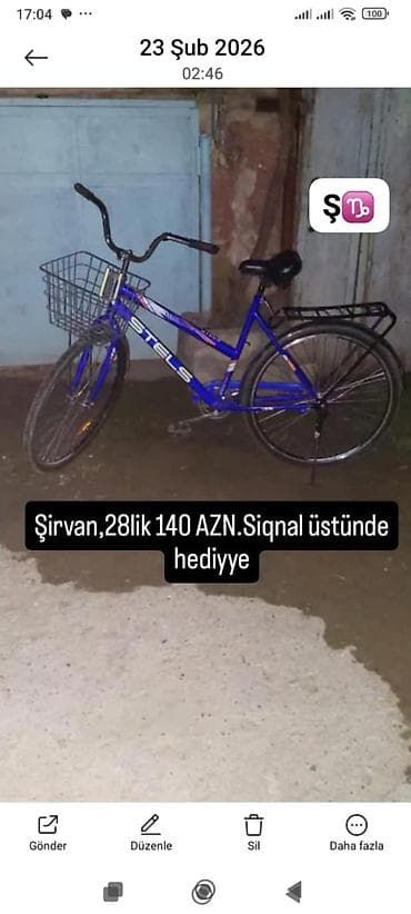 Şəhər velosipedi Stels, 28" — 1