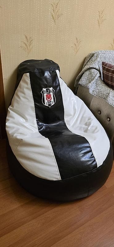 pufik: İşlənmiş, Pufik-kreslo, Süni dəri, Çatdırılma yoxdur — 2