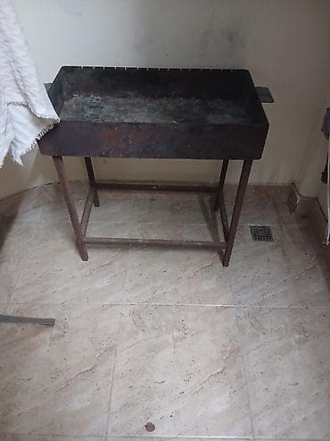 Все для дома и сада: Metaldan hazırlanmış mangal/şaşlıq sobası - Material: qalın divarlı — 1