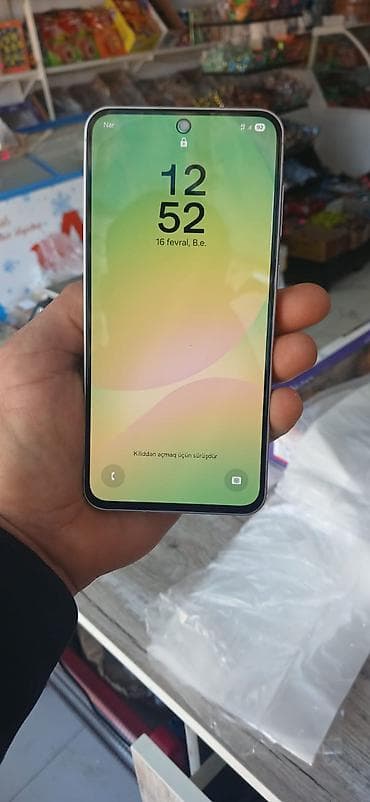 su qizdirici pitiminutka: Samsung Galaxy A56 5G, 256 GB, rəng - Ağ, Zəmanət, Barmaq izi, İki sim kartlı — 3