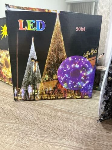 Бра, настенные светильники: LED işıq şəridi – 50 metr - Uzunluq: 50M - LED texnologiyası – enerji — 2