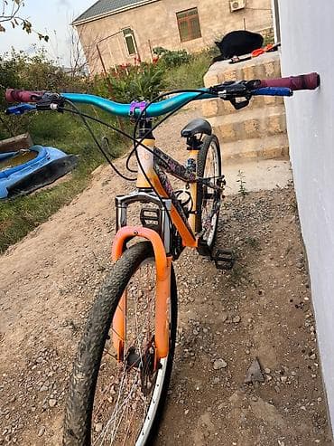 vele: Velosiped – şəhər və yüngül off-road sürüşləri üçün - 26" təkərlər — 8