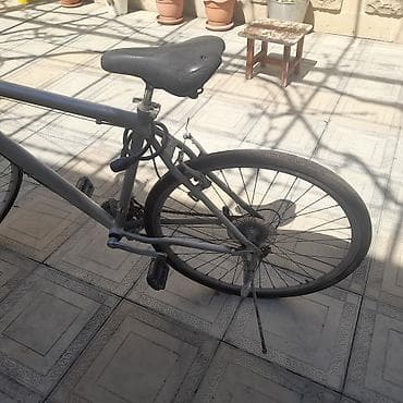 isma hybrid 8.5: Şəhər velosipedi – 28" təkərli, yüngül metal gövdə - Rəng: boz - — 5