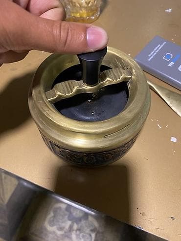Külqabılar: Sovet istehsalı mexaniki külqabı – pirinç korpuslu - Material: pirinç — 4