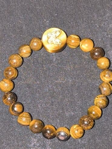 yuxuda qızıl sırqa görmək: Əl işi bəzək dəsti – müxtəlif daşlardan zərif aksesuarlar - Bilərzik — 4