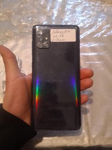 iphone 11 pro 256: Samsung Galaxy A71, 128 GB, rəng - Qara, İki sim kartlı — 4