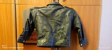 uşaq geyim dəstləri: Хорошая детская фирменная кожаная куртка ! Модная ! — 2
