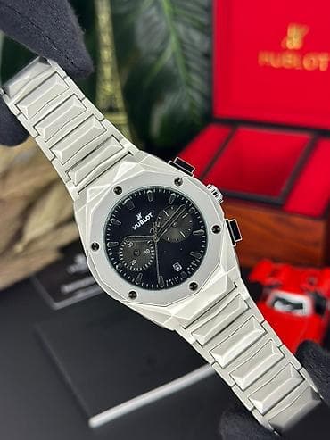 qolbaq şəkilləri: Yeni, Qol saatı, Hublot, rəng - Ağ — 8